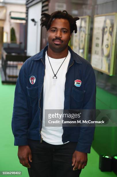 Sampha attends the UK premiere of 'MATANGI / MAYA / M.I.A' at The Curzon Mayfair on September 19, 2018 in London, England.