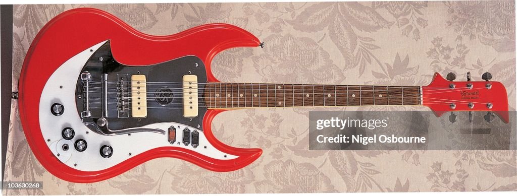 Tal til Manøvre Dum Studio still life of a 1966 Standel Custom Deluxe guitar,... News Photo -  Getty Images