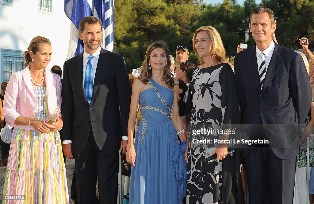 Wedding of Prince Nikolaos and Miss Tatiana Blatnik - Wedding Service