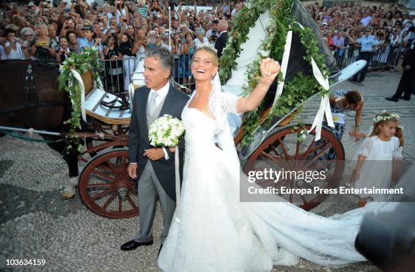Wedding of Prince Nikolaos and Tatiana Blatnik - Arrivals Wedding of Prince Nikolaos and Tatiana Blatnik - Arrivals