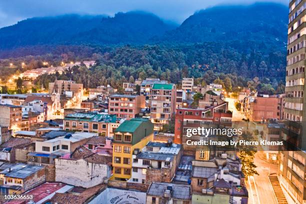 la macarena - bogota stockfoto's en -beelden