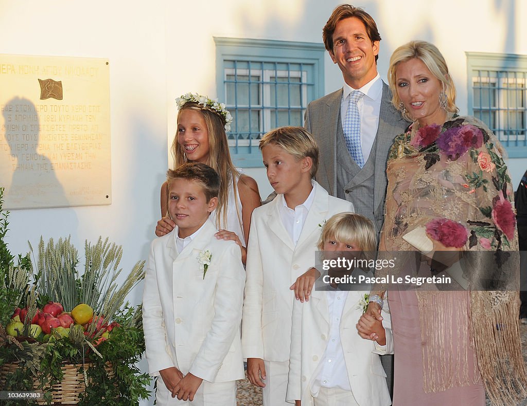 Wedding of Prince Nikolaos and Miss Tatiana Blatnik - Wedding Service