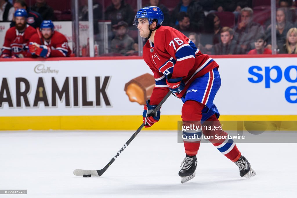 NHL: SEP 19 Preseason - Panthers at Canadiens