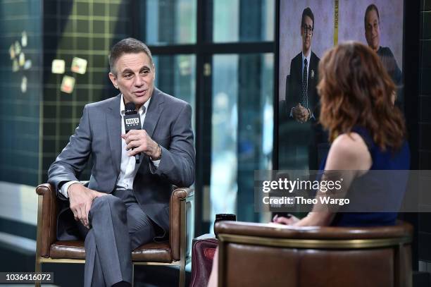 Tony Danza visits Build at Build Studio on September 19, 2018 in New York City.