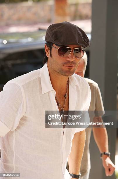 Chayanne attends a press conference to present a charity concert for Unicef and Fundacion Iberostar on August 25, 2010 in Palma de Mallorca, Spain.