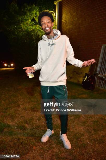Record Producer Sonny Digital attends 2 Chainz Haunted Pink Trap House at 13 Stories on September 19, 2018 in Newnan, Georgia.