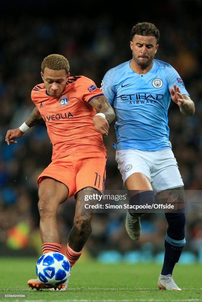 Manchester City v Olympique Lyonnais - UEFA Champions League Group F