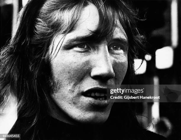 Roger Waters on Pink Floyd posed backstage at the Olympisch Stadion on 22nd May 1972 in Amsterdam, Netherlands.