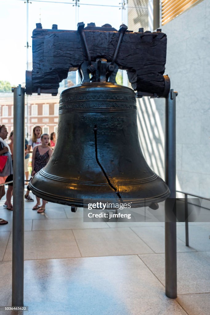 Liberty Bell in the Liberty Bell Center