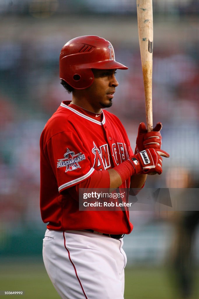 Texas Rangers v Los Angeles Angels of Anaheim