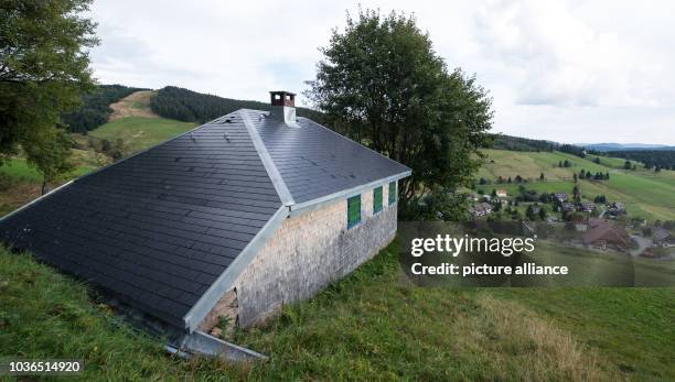 View of the Heidegger cottage in Todtnauberg, Germany, 17 September 2014. German philospher Martin Martin Heidegger travelled frequently to...