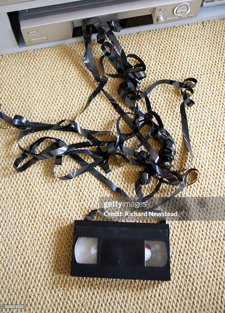 Stuck Video Tape