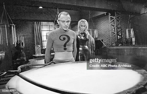 The Ring of Wax" - Airdate March 30, 1966. FRANK GORSHIN;LINDA GAYE SCOTT