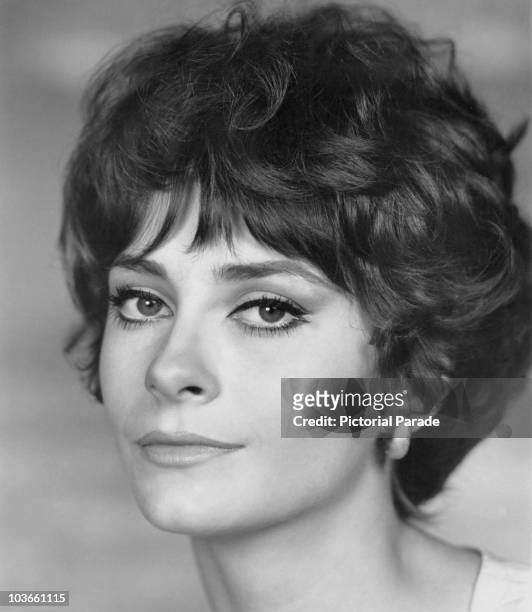 Headshot of actress Elizabeth Ashley, USA, circa 1965.
