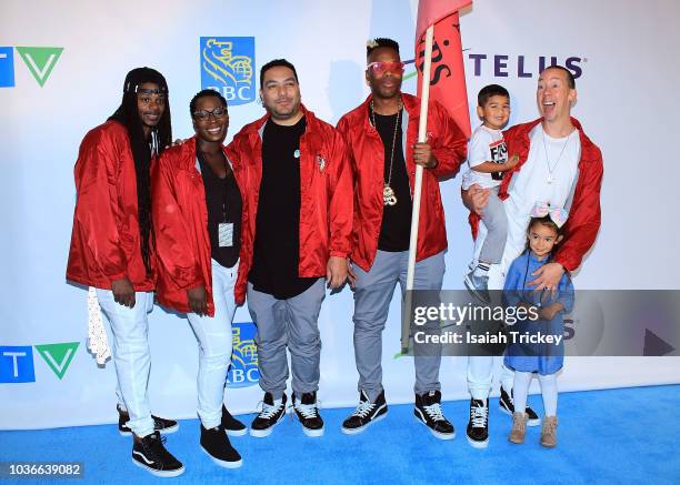 Celebrity Marauders arrive at WE Day Toronto on the WE Carpet at Scotiabank Arena on September 20, 2018 in Toronto,