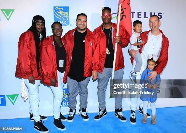 Celebrity Marauders arrive at WE Day Toronto on the WE Carpet at Scotiabank Arena on September 20, 2018 in Toronto,