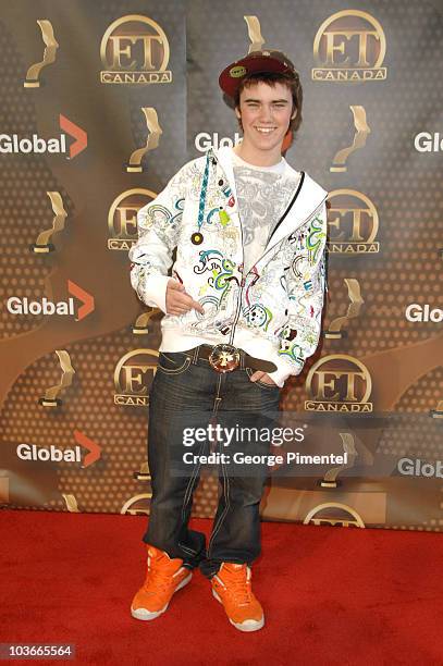 Camon Bright of "Walled in" attends The 22nd Annual Gemini Awards at the Conexus Arts Centre on October 28, 2007 in Regina, Canada.