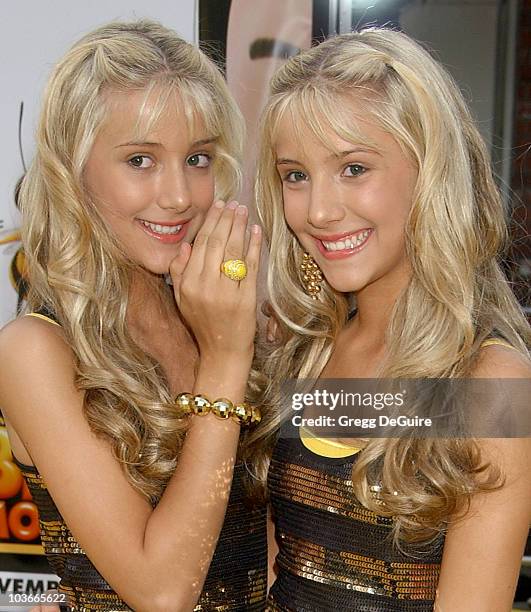 Actress Becky Rosso and Milly Rosso arrive at the Los Angeles "Bee Movie" premiere at the Mann Village Theatre on October 28, 2007 in Westwood,...