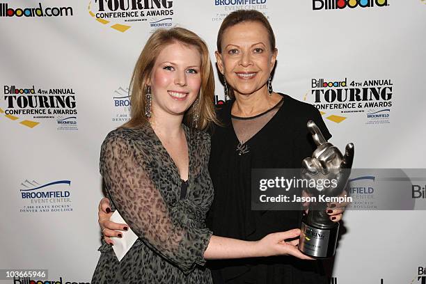 Nicole Barsalona and Barbara Skydell attend the Billboard Touring Conference at The Roosevelt Hotel on November 15, 2007 in New York City.