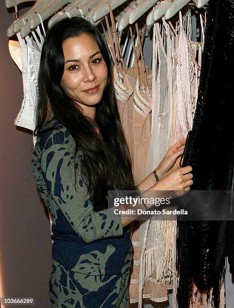 Actress China Chow during the Kiki De Montparnasse store opening at Kiki De Montparnasse on December 3, 2007 in Los Angeles, California.