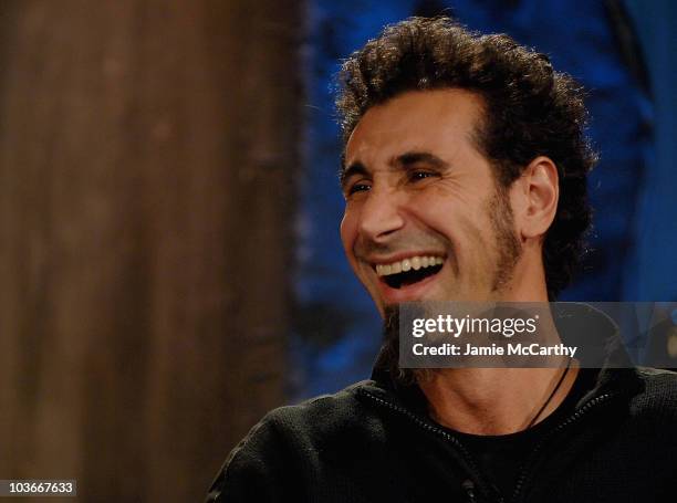 Serj Tankian Visits fuse's "The Sauce" at Fuse Studios on February 20,2008 in New York
