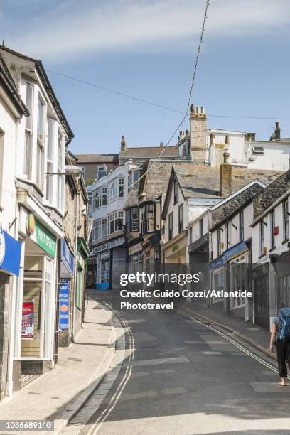 tregenna hill - st ives cornwall stock pictures, royalty-free photos & images