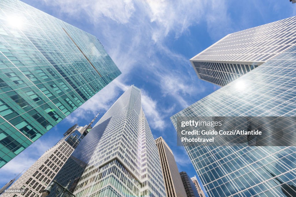 Bank of America tower and others building around Bryant Park