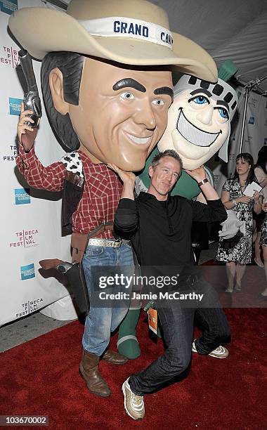 Director Ron Carlson attends the 8th Annual Tribeca Film Festival "Midgets Vs. Mascots" premiere at AMC Village 7 on April 25, 2009 in New York City.