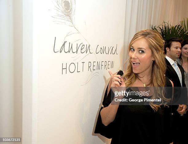 Lauren Conrad launches her Womenwear at Holt Renfrew, Yorkdale News  Photo - Getty Images