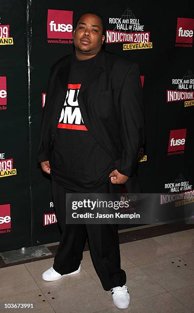 Jason Mizell Jr. Attends the 24th Annual Rock and Roll Hall of Fame Induction Ceremony at Public Hall on April 4, 2009 in Cleveland, Ohio.