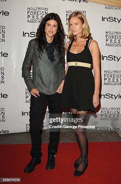 Francesca Gregorini and Amy Ferguson attend the InStyle Party held at the Windsor Arms Hotel during the 2009 Toronto International Film Festival on...
