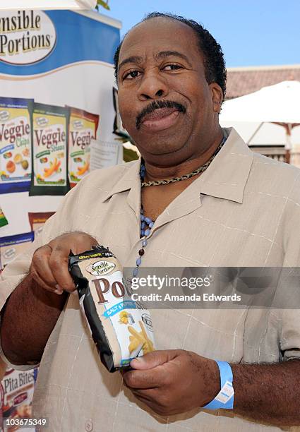 Actor Leslie David Baker attends the Kari Feinstein Primetime Emmy Awards Style Lounge Day 2 held at Montage Beverly Hills hotel on August 26, 2010...