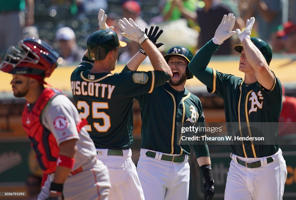 Los Angeles Angels of Anaheim  v Oakland Athletics