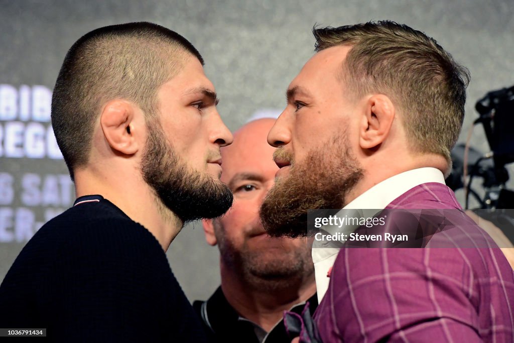 UFC 229: Khabib v McGregor Press Conference
