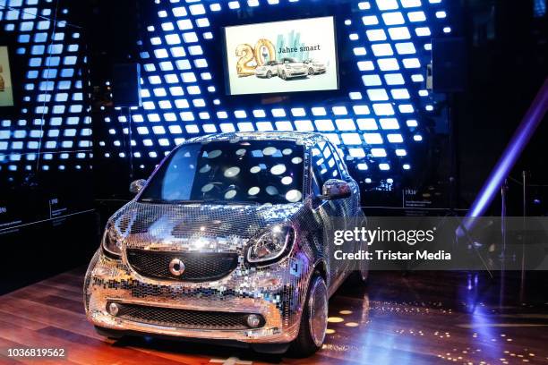 Atmosphere during the 20 years Smart car event on September 20, 2018 in Berlin, Germany.