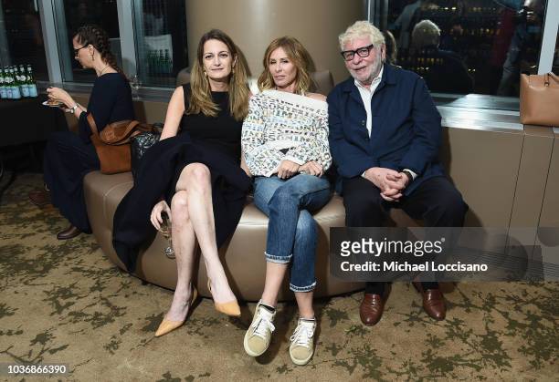 Karen Gottlieb, Carole Radziwill, and Richard Cohen attend the New York premiere of the HBO documentary film 'Jane Fonda In Five Acts' at the HBO...