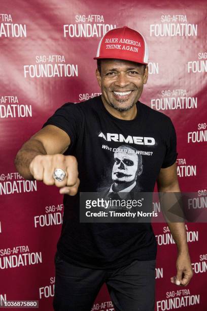 Mario Van Peebles attends a screening of "Armed" at SAG-AFTRA Foundation Screening Room on September 20, 2018 in Los Angeles, California.