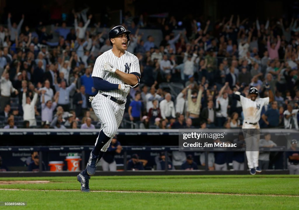 Boston Red Sox v New York Yankees