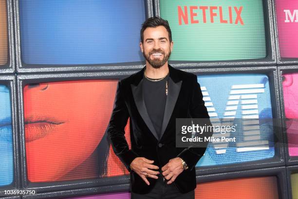Justin Theroux attends the 'Maniac' season 1 New York premiere at Center 415 on September 20, 2018 in New York City.