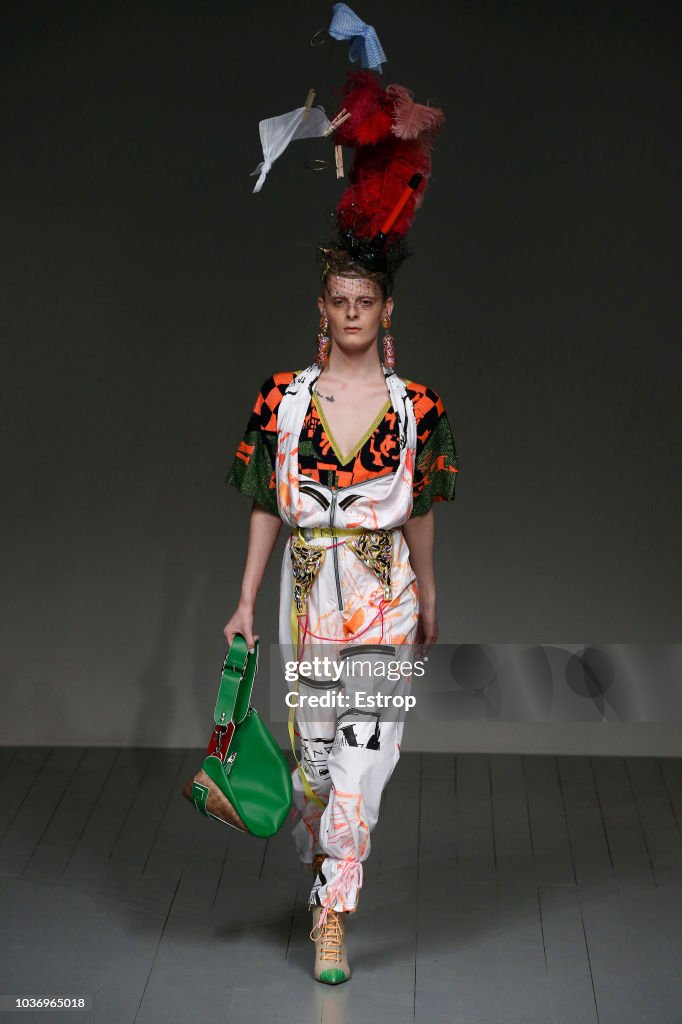 Matty Bovan - Runway - LFW September 2018