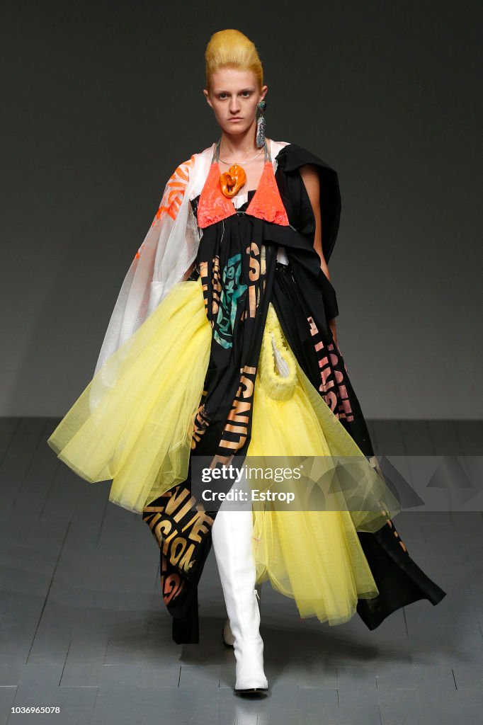 Matty Bovan - Runway - LFW September 2018