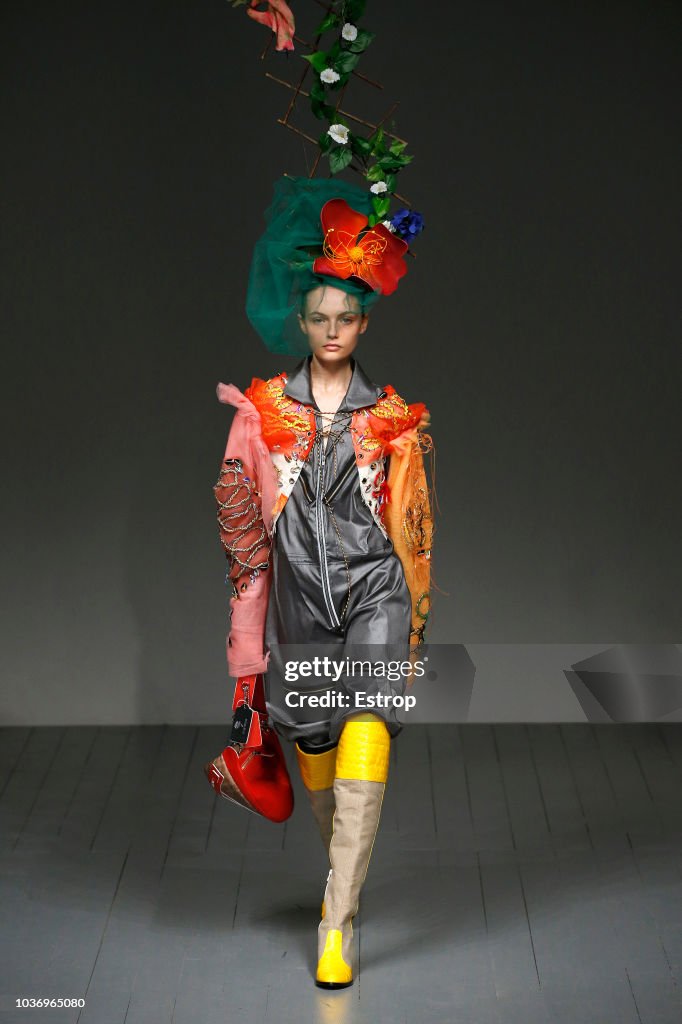 Matty Bovan - Runway - LFW September 2018