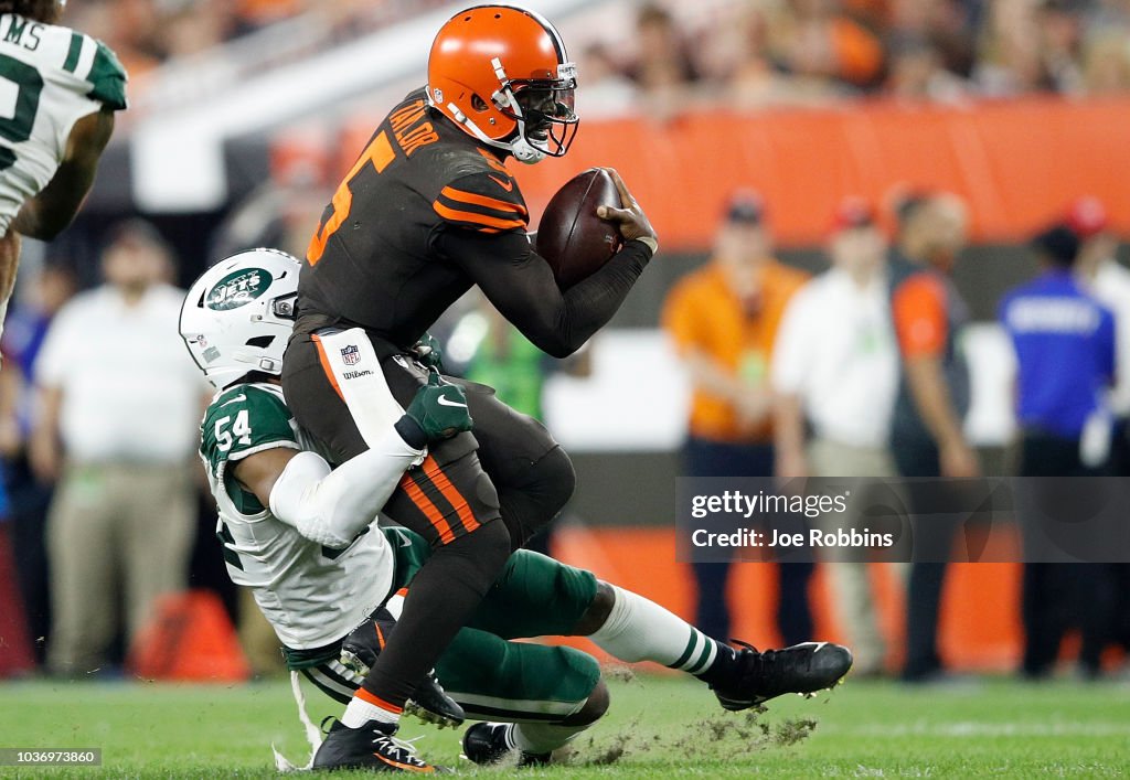 New York Jets v Cleveland Browns