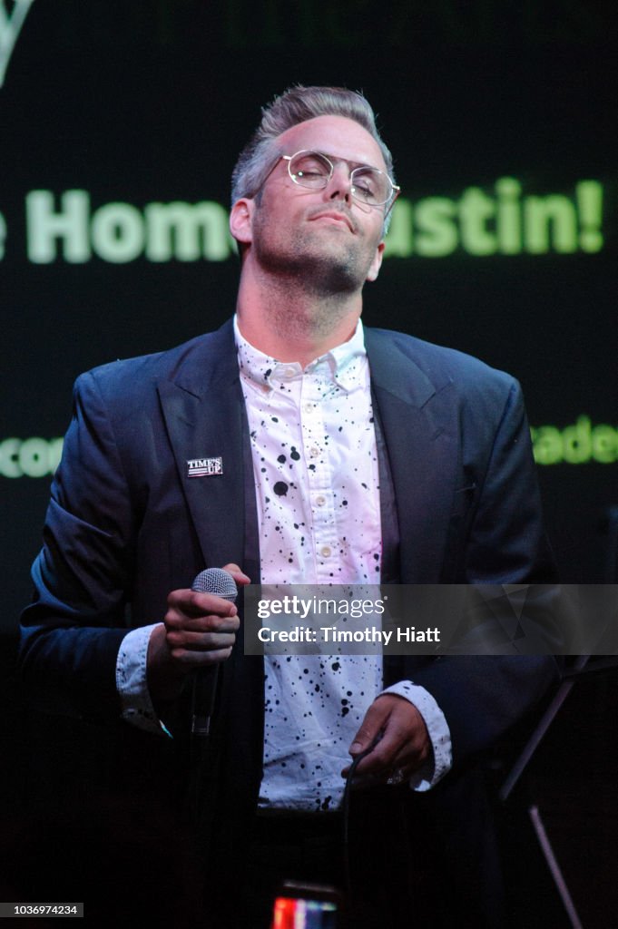 The Justin Tranter Recording Studio Ribbon Cutting Ceremony