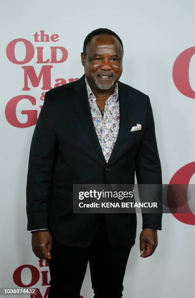 Actor Isiah Whitlock Jr. Attends the premiere of 'The old man and the gun' in New York City on September 20, 2018.