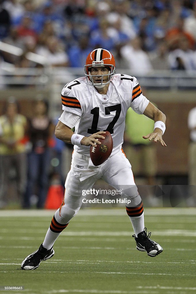 Cleveland Browns v Detroit Lions