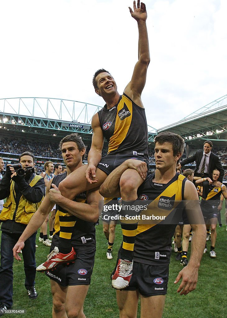 AFL Rd 22 - Tigers v Power