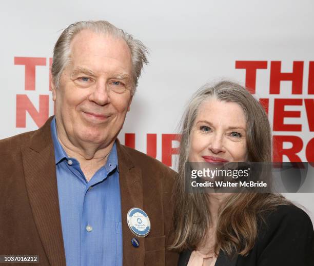 Michael McKean and Annette O'Toole attend the New Group World Premiere of "The True" on September 20, 2018 at The Green Fig Urban Eatery in New York...