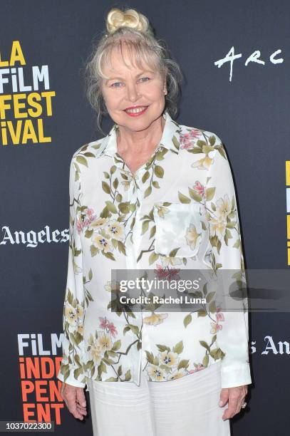 Michelle Phillips of ÒEcho in the CanyonÓ arrives at the 2018 LA Film Festival opening night premiere of "Echo In The Canyon" at John Anson Ford...