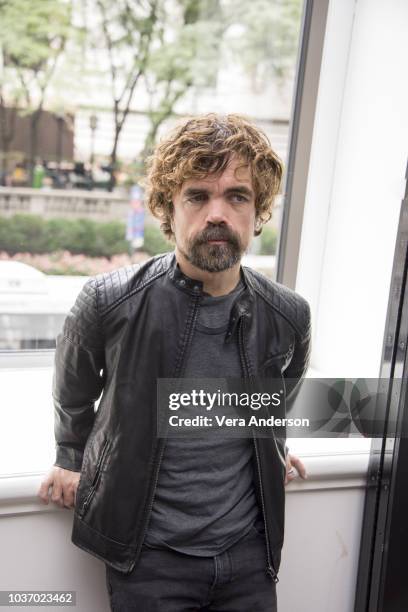 Peter Dinklage at the "My Dinner with Herve" Press Conference at the Andaz Hotel on September 20, 2018 in New York City.